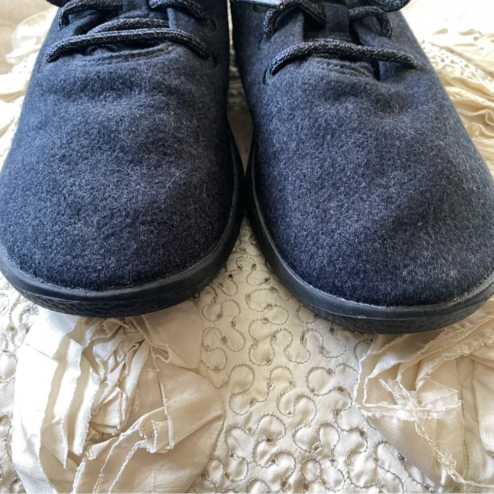 Allbirds Wool Runners Natural Charcoal Black Running Walking Sneakers Size 9 Men - Picture 14 of 16